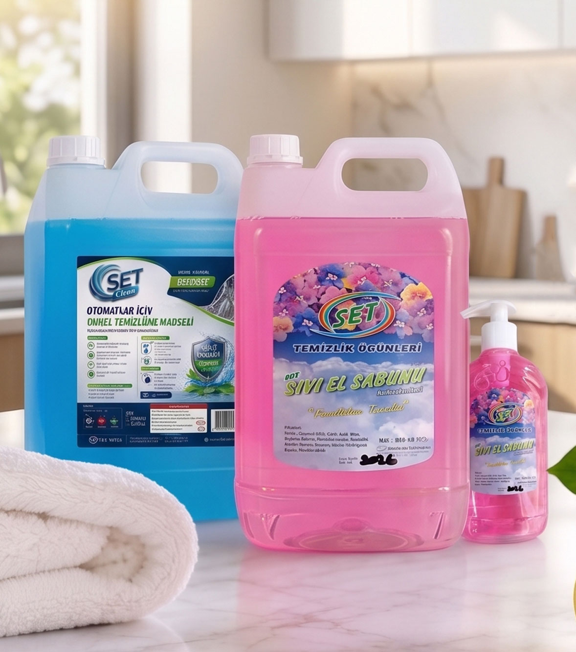 Set Clean Kimya Fabrika Üretim